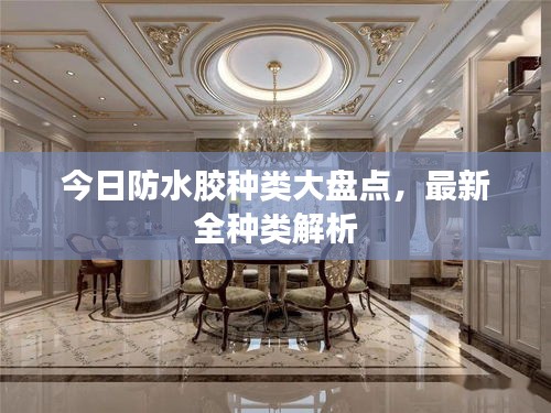 今日防水胶种类大盘点，最新全种类解析