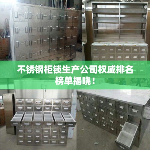 不锈钢柜锁生产公司权威排名榜单揭晓！