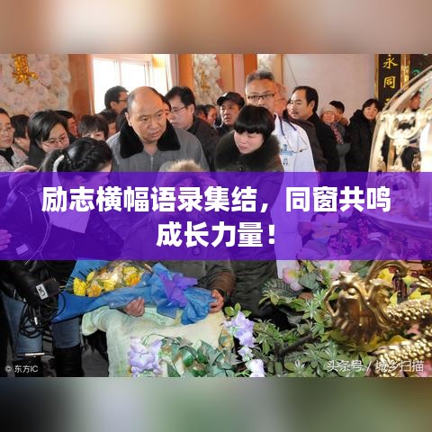励志横幅语录集结，同窗共鸣成长力量！