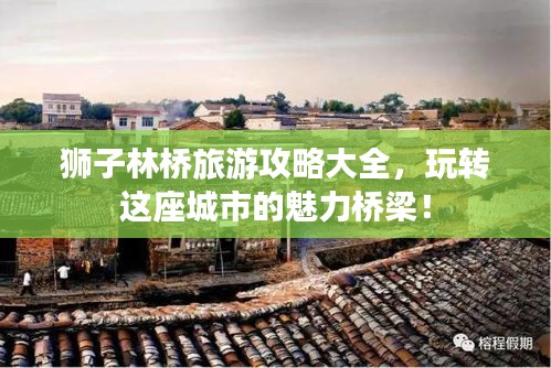 狮子林桥旅游攻略大全，玩转这座城市的魅力桥梁！