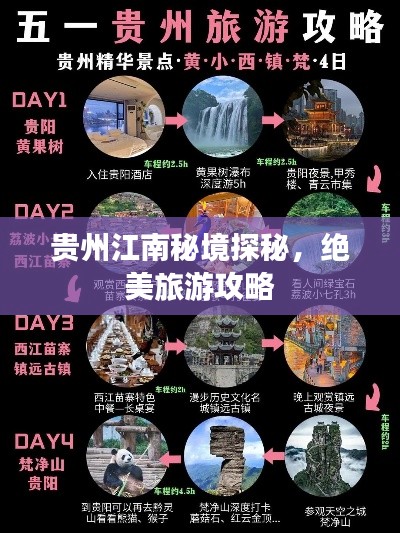 贵州江南秘境探秘，绝美旅游攻略