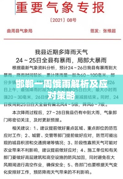 邯郸一周饿雨解析及应对策略