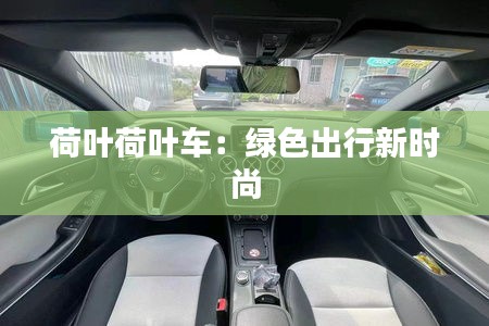 荷叶荷叶车：绿色出行新时尚