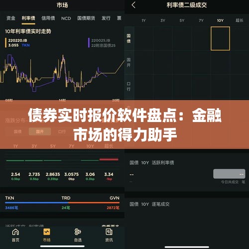 债券实时报价软件盘点：金融市场的得力助手