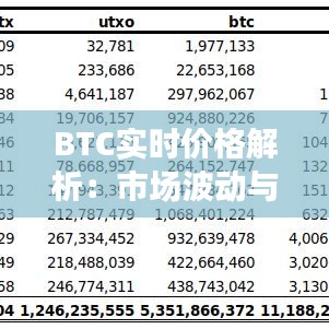 BTC实时价格解析：市场波动与投资策略