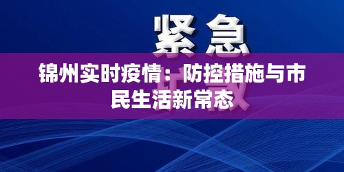 锦州实时疫情：防控措施与市民生活新常态