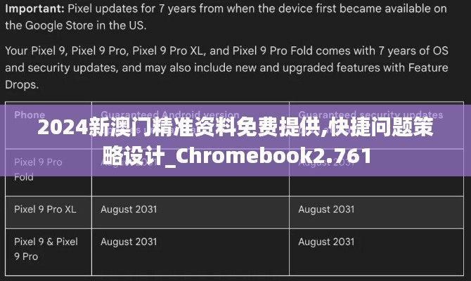 2024新澳门精准资料免费提供,快捷问题策略设计_Chromebook2.761