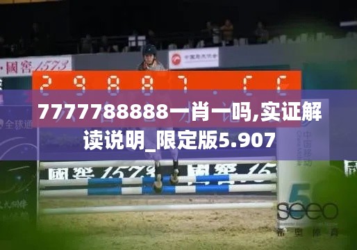 7777788888一肖一吗,实证解读说明_限定版5.907