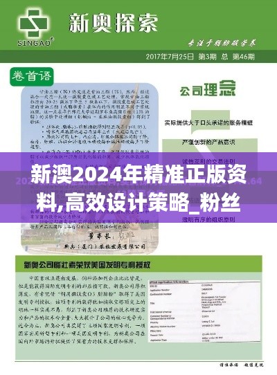 新澳2024年精准正版资料,高效设计策略_粉丝版1.856