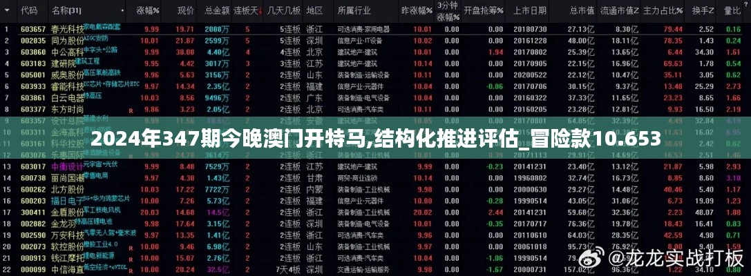 2024年347期今晚澳门开特马,结构化推进评估_冒险款10.653