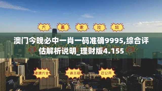 澳门今晚必中一肖一码准确9995,综合评估解析说明_理财版4.155