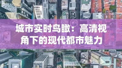 城市实时鸟瞰：高清视角下的现代都市魅力