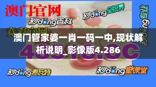 澳门管家婆一肖一码一中,现状解析说明_影像版4.286