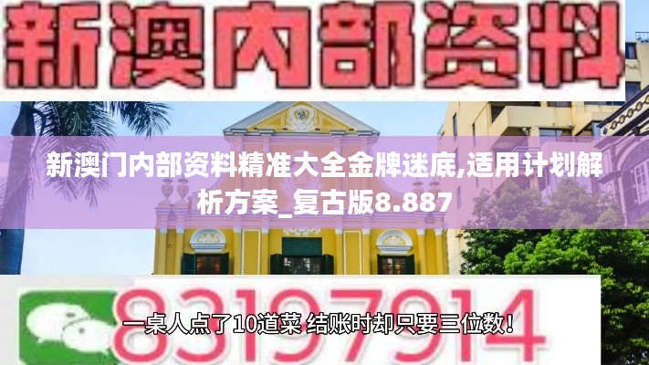 新澳门内部资料精准大全金牌迷底,适用计划解析方案_复古版8.887