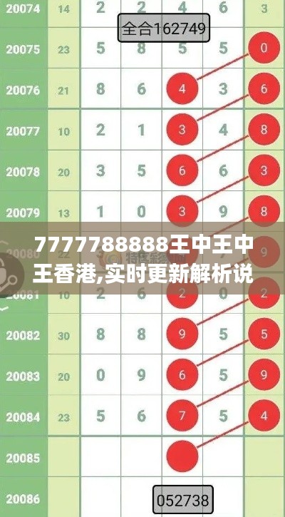 7777788888王中王中王香港,实时更新解析说明_T10.748