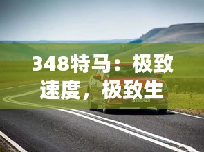 348特马：极致速度，极致生活