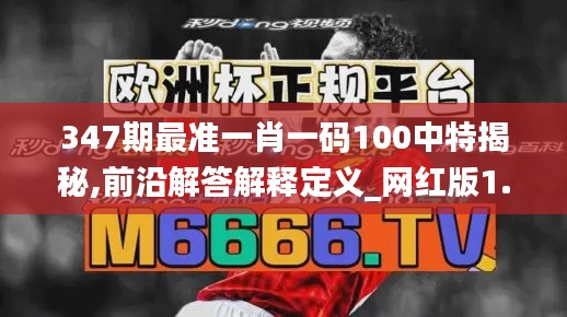 347期最准一肖一码100中特揭秘,前沿解答解释定义_网红版1.793