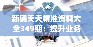 新奥天天精准资料大全349期：提升业务效率的黄金指南