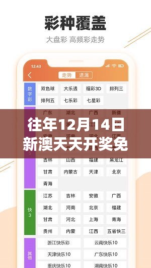 往年12月14日新澳天天开奖免费资料：解开幸运号码组合的密码