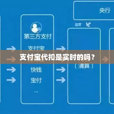 支付宝代扣是实时的吗？