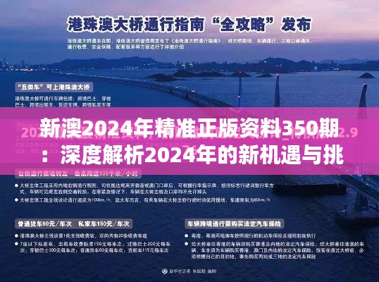 新澳2024年精准正版资料350期：深度解析2024年的新机遇与挑战