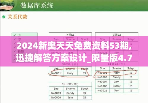 2024新奥天天免费资料53期,迅捷解答方案设计_限量版4.706