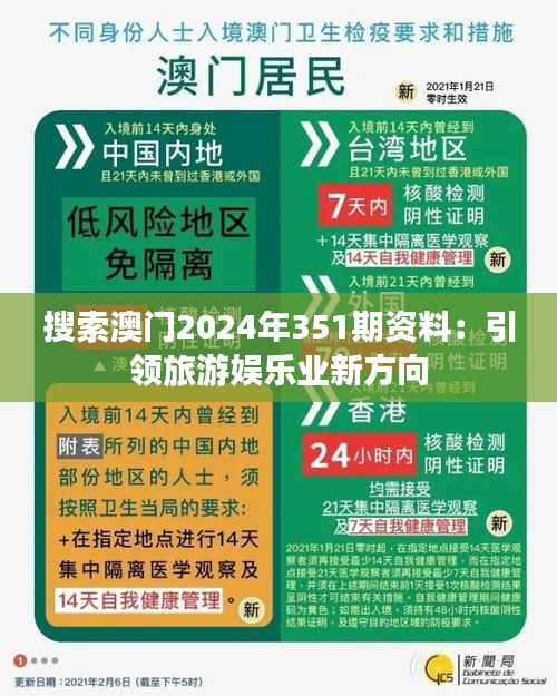 搜索澳门2024年351期资料：引领旅游娱乐业新方向