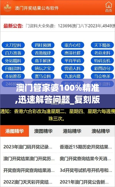 澳门管家婆100%精准,迅速解答问题_复刻版5.428