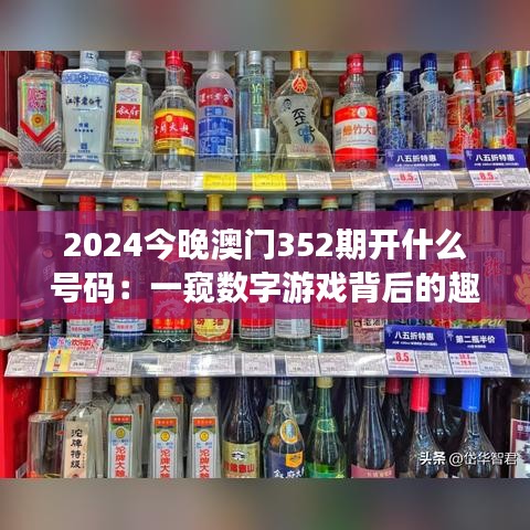 2024今晚澳门352期开什么号码：一窥数字游戏背后的趣味与挑战