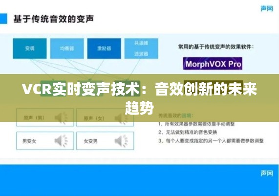 VCR实时变声技术：音效创新的未来趋势