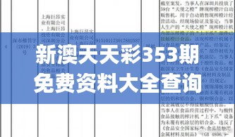 新澳天天彩353期免费资料大全查询,详细数据解释定义_SHD5.135