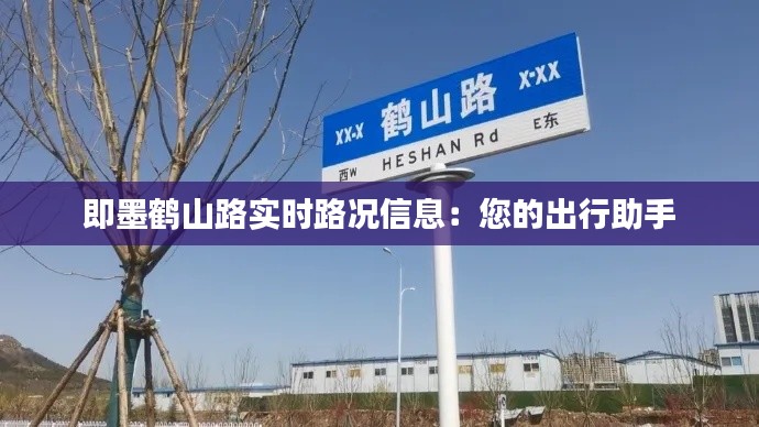 即墨鹤山路实时路况信息：您的出行助手