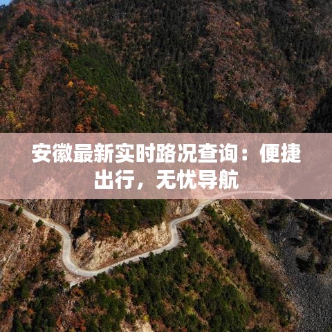 安徽最新实时路况查询：便捷出行，无忧导航