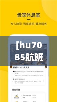 [hu7085航班动态实时查询]：便捷出行，尽在掌握