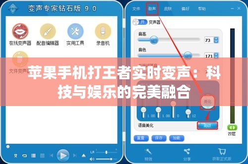 苹果手机打王者实时变声：科技与娱乐的完美融合