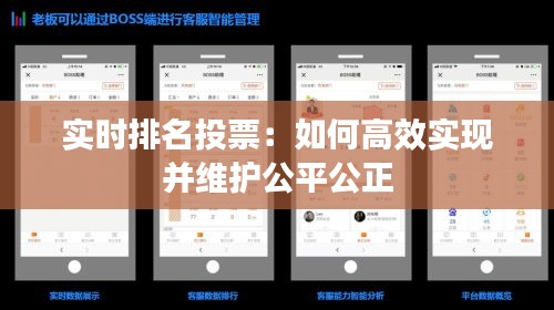 实时排名投票：如何高效实现并维护公平公正