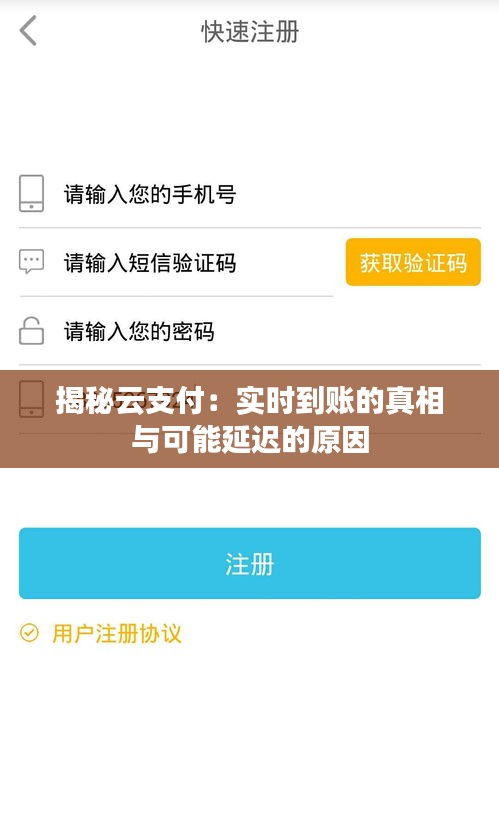 揭秘云支付：实时到账的真相与可能延迟的原因