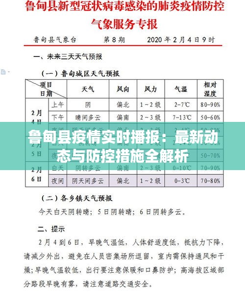 鲁甸县疫情实时播报：最新动态与防控措施全解析