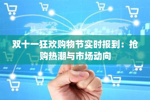 双十一狂欢购物节实时报到：抢购热潮与市场动向