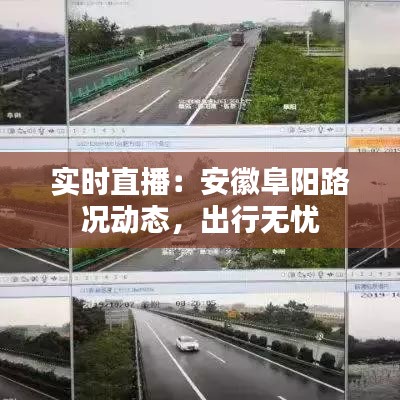 实时直播：安徽阜阳路况动态，出行无忧