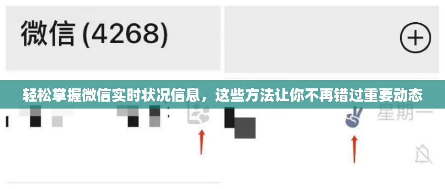 轻松掌握微信实时状况信息，这些方法让你不再错过重要动态