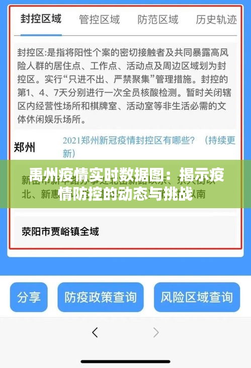 禹州疫情实时数据图：揭示疫情防控的动态与挑战