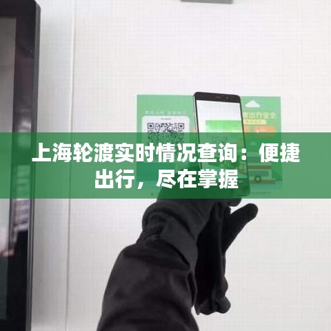 上海轮渡实时情况查询：便捷出行，尽在掌握