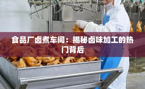 食品厂卤煮车间：揭秘卤味加工的热门背后