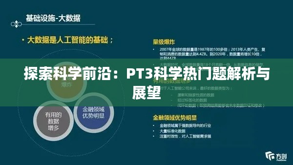 探索科学前沿：PT3科学热门题解析与展望