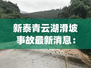 新泰青云湖滑坡事故最新消息：新泰青云湖里面都抓到过什么 