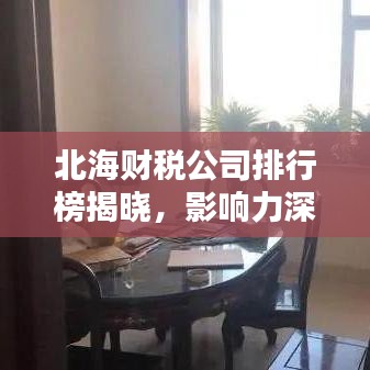 北海财税公司排行榜揭晓，影响力深度解析