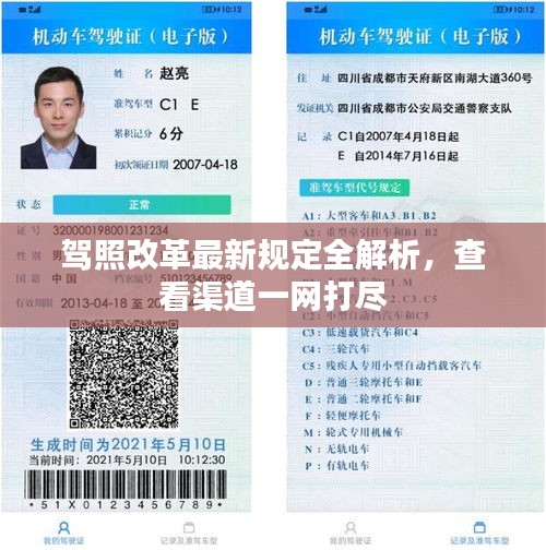 驾照改革最新规定全解析，查看渠道一网打尽