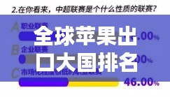 全球苹果出口大国排名与影响力深度解析