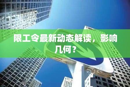 限工令最新动态解读，影响几何？